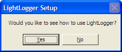 LightLogger Keylogger Så här använder Dialog