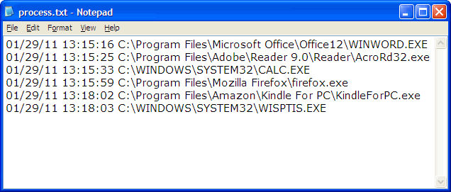 LightLogger Keylogger Programmet Viewer